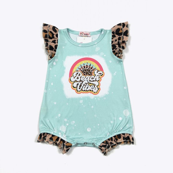 Beach Vibes Baby Romper